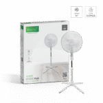VENTILATOR 50W 16" S POSTOLJEM BIJELI (4546)